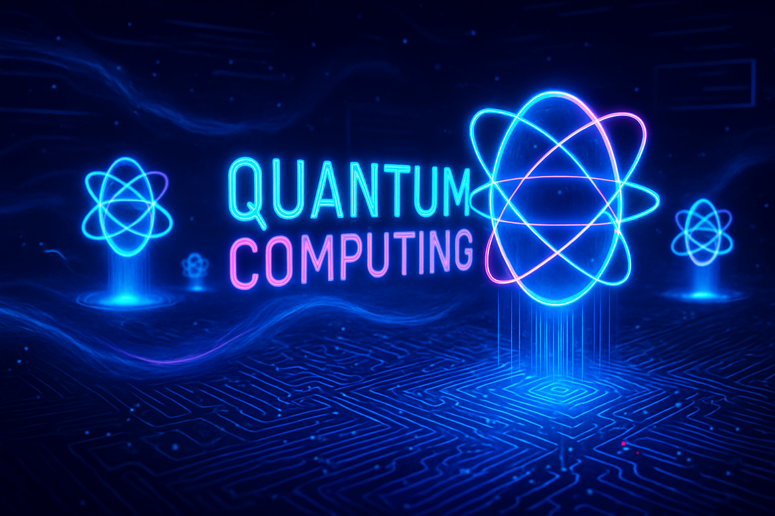 Quantum Computing के qubits डेटा को सुपरपोजीशन और एंटैंगलमेंट के माध्यम से पारंपरिक कंप्यूटर से कहीं तेज़ प्रोसेस करते हैं।